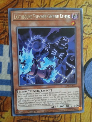 Earthbound Prisoner Ground Keeper Effect Monster σαν καινούργιο, Yugioh