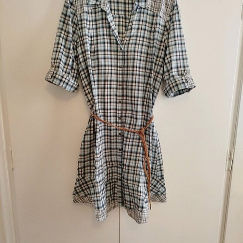 Tom Tailor checked ciel shirt dress like new