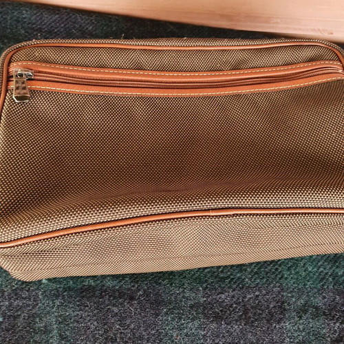 Longchamp handbag used, brown