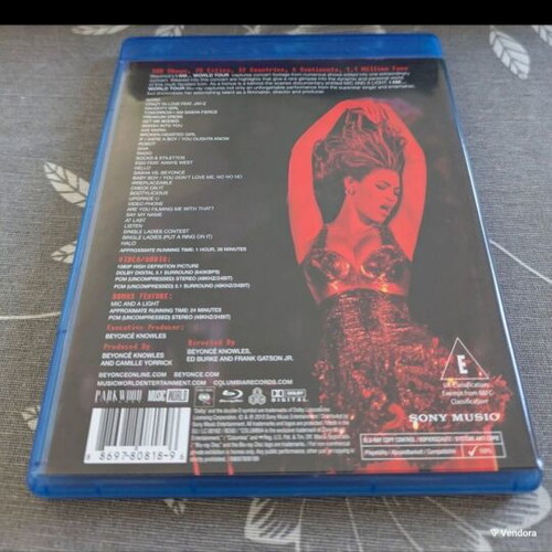 Pop music Blu-ray bundle new with Leona Lewis, Shakira, Beyonce
