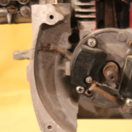 Comer 60cc Two-Stroke Engine Cutaway Used for Educational Purposes