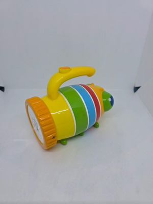 Children's flashlight used, lights up