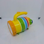 Children's flashlight used, lights up