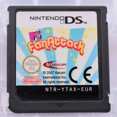 MTV FanAttack Nintendo DS game like new, simulation strategy