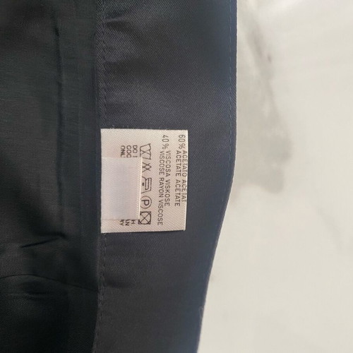 Benetton black midi skirt like new, size 42