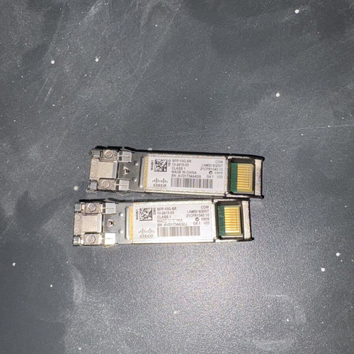 Cisco Transceiver SFP-10G-SR pack of 2 new