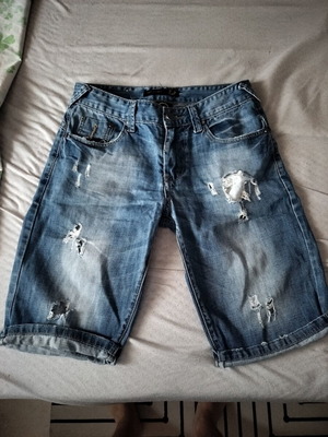 Ανδρική βερμούδα Pull & Bear μεταχειρισμένη, μπλε, μέγεθος L