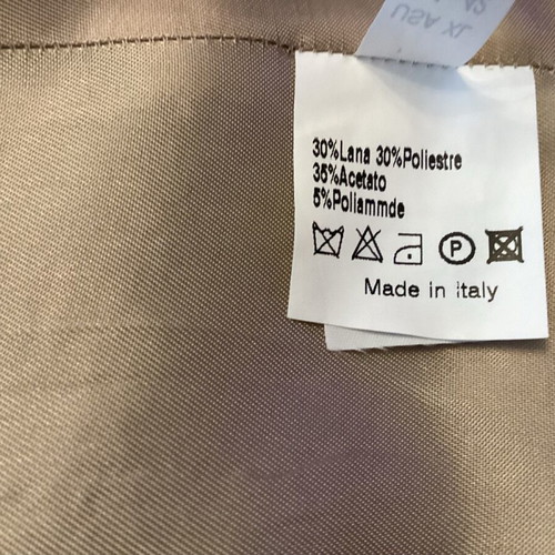 Mariella Rosati pencil tweed dress like new, brown beige