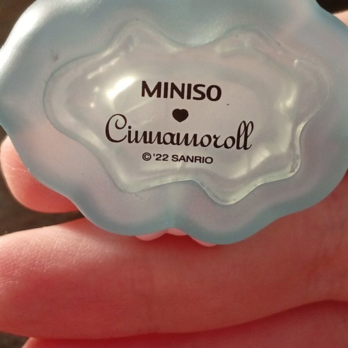 Miniso x Sanrio Cinnamoroll Figure with Acrylic, like new 2nd Anniversary