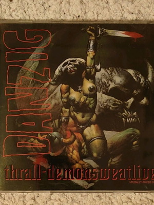 Danzig Thrall-Demonsweatlive EP CD used, metal