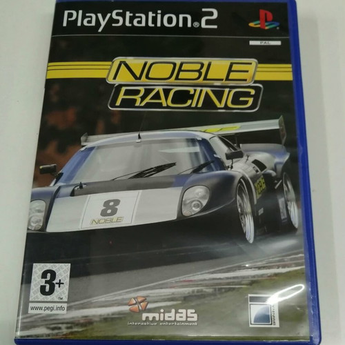 Noble Racing PS2 game, English version