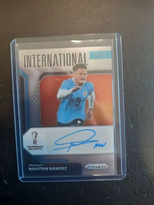 Panini Prizm Fifa World Cup Qatar 2022 Nahitan Nandez card used