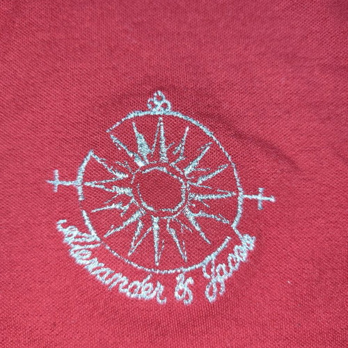 Alexander & Jacob Women's Red Polo Shirt XL like new