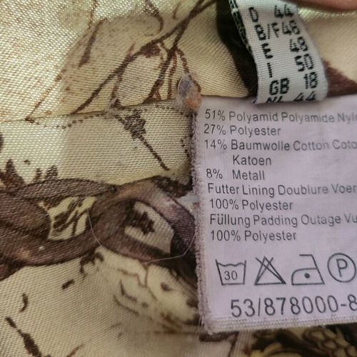 Women's brown iridescent jacket size L like new