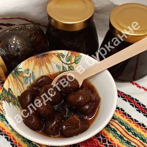 Fig jam homemade new, 240 g