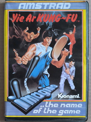 Yie Ar Kung-Fu Amstrad Disk used, complete in case