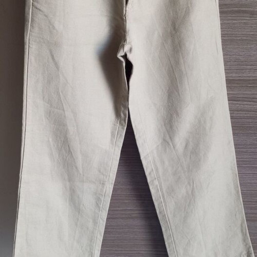 Children's Place beige pants size 8, like new, linen and cotton