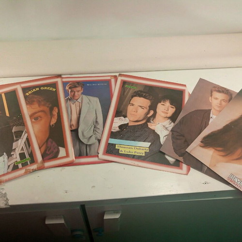 Beverly Hills actors posters like new, set of six collectible double-sided