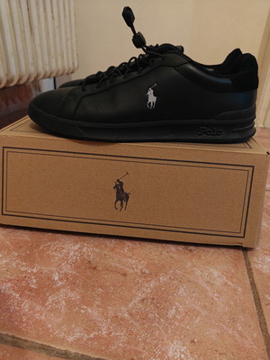Polo Ralph Lauren Sneakers νούμερο 43 σαν καινούργια, μαύρα