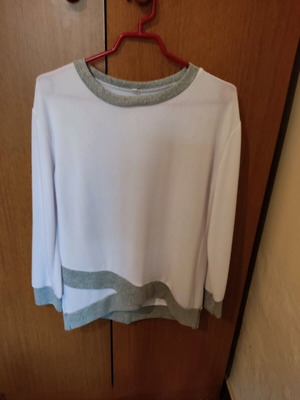 Women's blouse new, white, size S