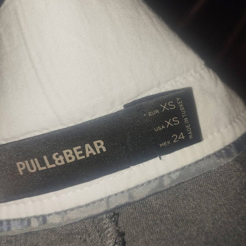 Pull & Bear gray vest and pants set like new