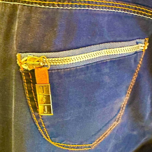 Trussardi Jeans model 260, blue, size 31