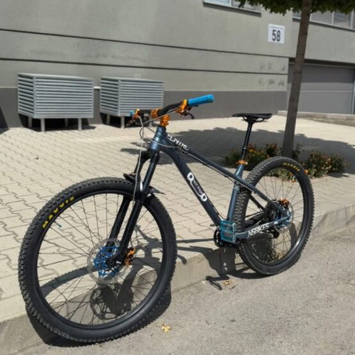 NS Mountain Bike used, aluminum frame size M, RockShox Recon fork