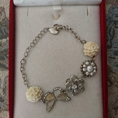 Bracelet summer from Accessorize like new, silver