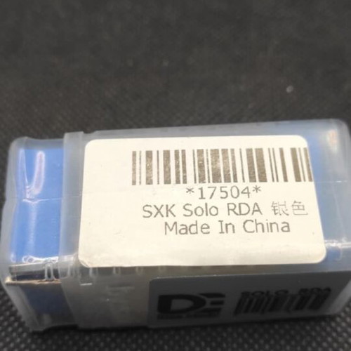 Solo RDA SXK stainless steel new