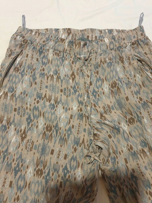 Toi Moi brown palazzo pants worn, excellent condition