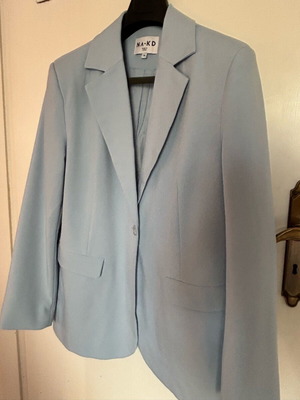 Na-Kd oversized blazer turquoise, like new, size small