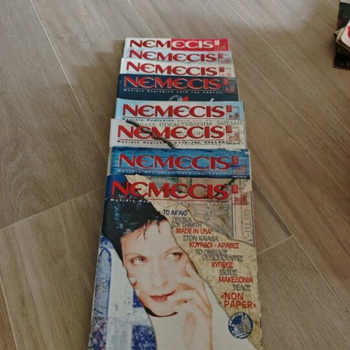 Nemecis magazine like new, 9 issues of political and social review
