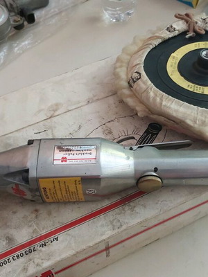 Würth Druckluft-Poliermaschine 200mm air polisher like new