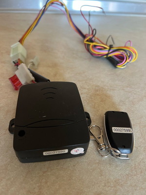 Car alarm used