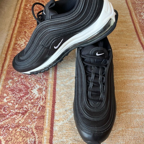 Nike Air Max 97 like new, black sneakers size 44.5