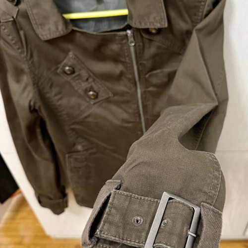 Attrattivo women's jacket like new, size S, brown, asymmetrical zipper