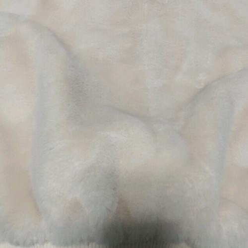 Calliope cream-beige faux fur jacket