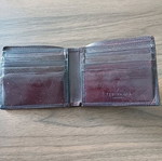 Ted Baker Δερμάτινο Ανδρικό Πορτοφόλι Καφέ Μεταχειρισμένο
