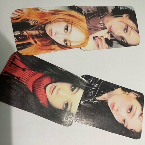 Aespa Dirty Work Handmade Photocards like new