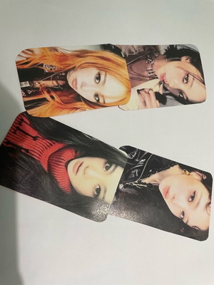Aespa Dirty Work Handmade Photocards like new