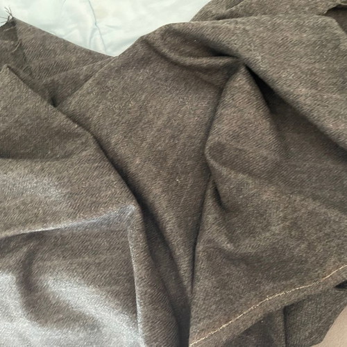 100% wool fabric new, piece 1.45x1.50, thick for skirt