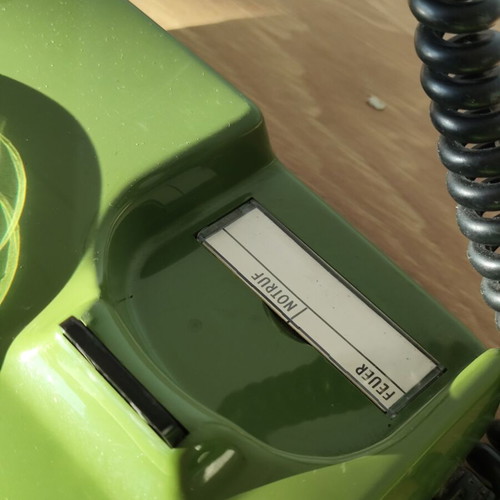 Siemens landline phone 1975-1978, green