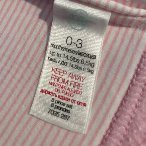 Mothercare baby girl jacket velour like new 0-3 months