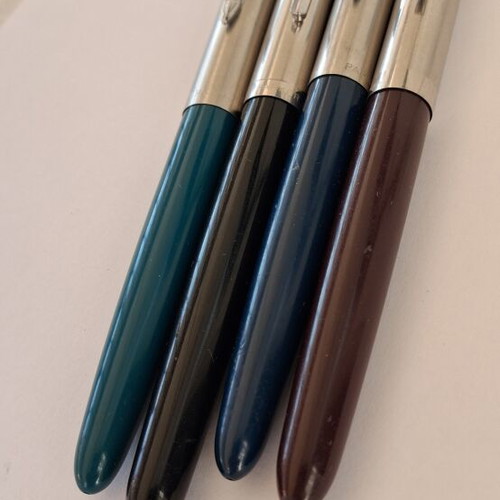 Parker USA vintage pens set