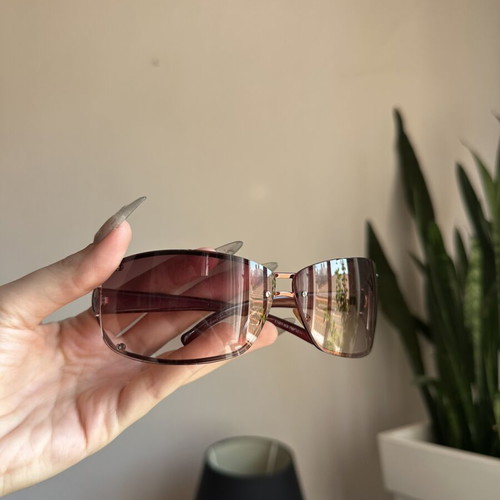 Armani Exchange vintage sunglasses, red