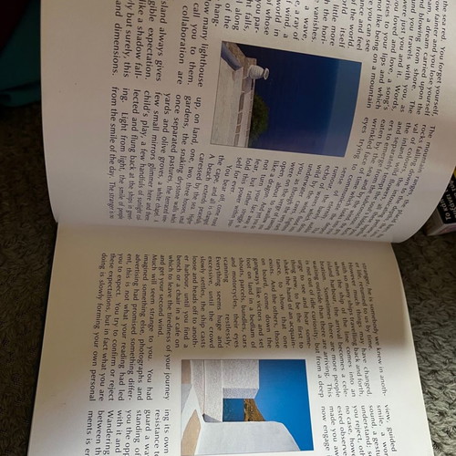 Aegean Voyage coffee table book used by Yiorgos Depollas