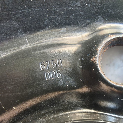 BMW 116 F20 spare tire used