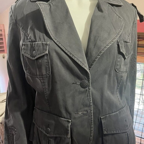 Silvian Heach Suit Set used, M, gray silver