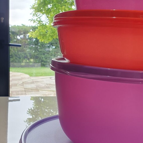 Tupperware Modular Bowl Set 5 Pieces New, Airtight and Leakproof
