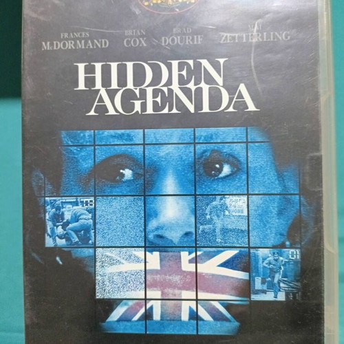Hidden Agenda DVD like new